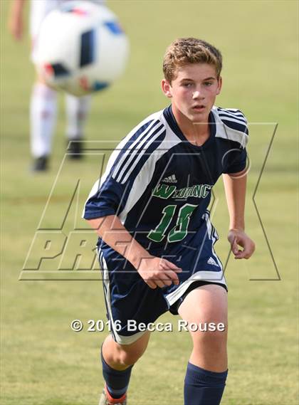 Thumbnail 2 in Charlotte Catholic vs Weddington photogallery.