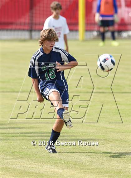 Thumbnail 2 in Charlotte Catholic vs Weddington photogallery.