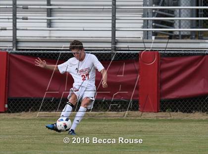 Thumbnail 2 in Charlotte Catholic vs Weddington photogallery.