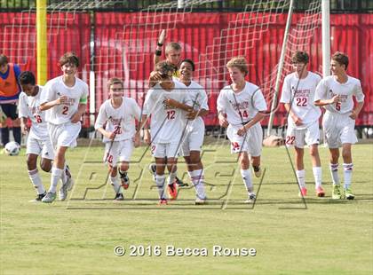 Thumbnail 2 in Charlotte Catholic vs Weddington photogallery.