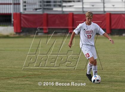 Thumbnail 3 in Charlotte Catholic vs Weddington photogallery.