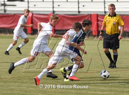 Thumbnail 1 in Charlotte Catholic vs Weddington photogallery.