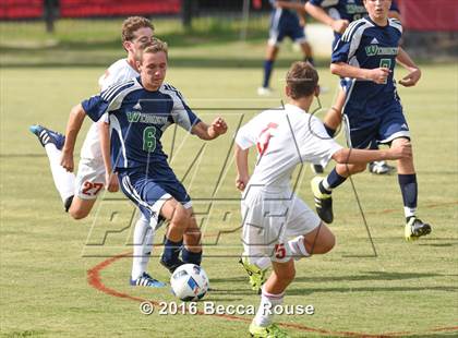 Thumbnail 1 in Charlotte Catholic vs Weddington photogallery.