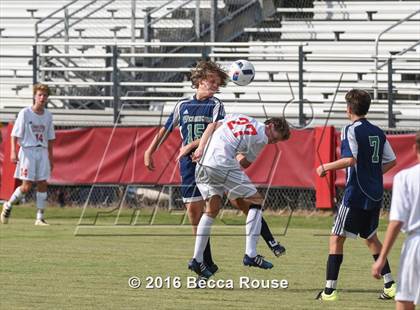 Thumbnail 2 in Charlotte Catholic vs Weddington photogallery.
