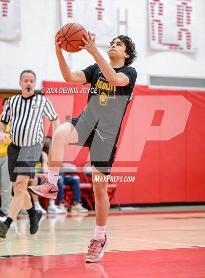Thumbnail 1 in McQuaid Jesuit vs Marcus Whitman (Preseason) photogallery.