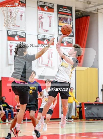 Thumbnail 2 in McQuaid Jesuit vs Marcus Whitman (Preseason) photogallery.