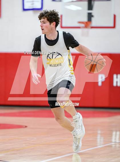 Thumbnail 1 in McQuaid Jesuit vs Marcus Whitman (Preseason) photogallery.