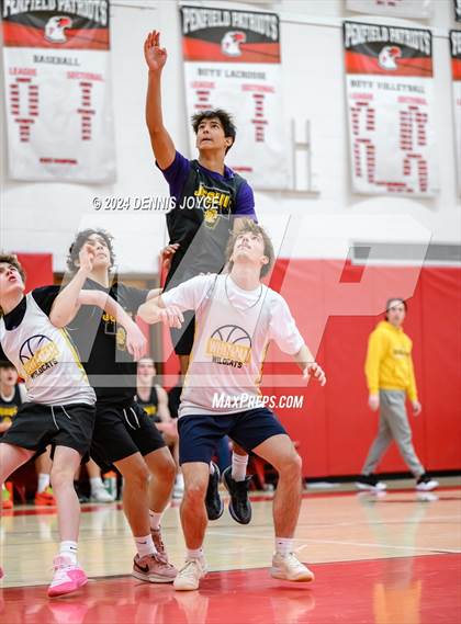 Thumbnail 2 in McQuaid Jesuit vs Marcus Whitman (Preseason) photogallery.