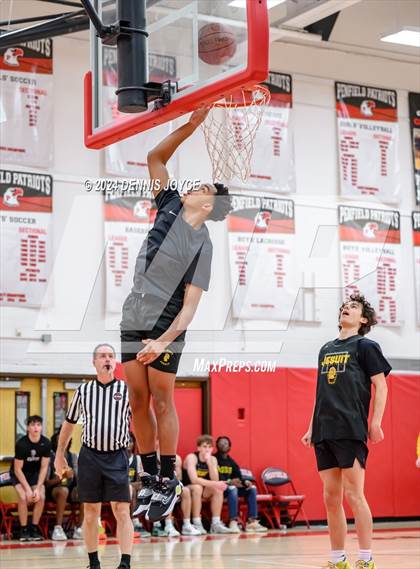 Thumbnail 2 in McQuaid Jesuit vs Marcus Whitman (Preseason) photogallery.