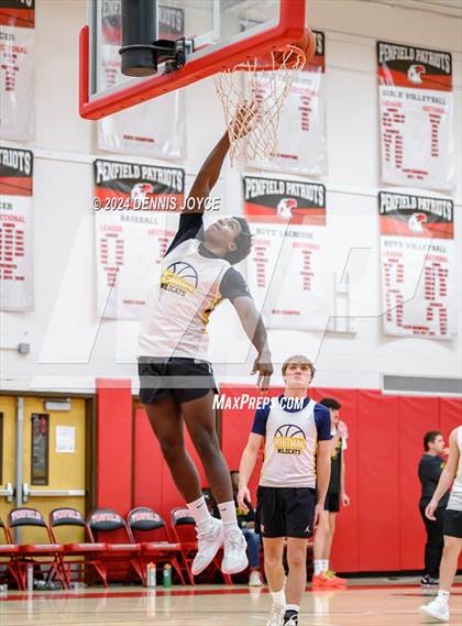 Thumbnail 2 in McQuaid Jesuit vs Marcus Whitman (Preseason) photogallery.