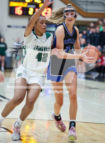 Thumbnail 1 in Hamilton Southeastern vs Zionsville (IHSAA 4A Sectional Semi Final) photogallery.