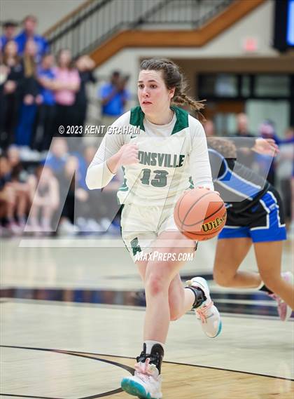 Thumbnail 3 in Hamilton Southeastern vs Zionsville (IHSAA 4A Sectional Semi Final) photogallery.