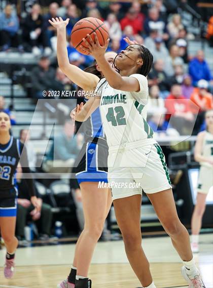 Thumbnail 3 in Hamilton Southeastern vs Zionsville (IHSAA 4A Sectional Semi Final) photogallery.