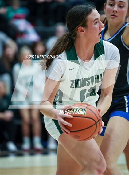 Thumbnail 2 in Hamilton Southeastern vs Zionsville (IHSAA 4A Sectional Semi Final) photogallery.