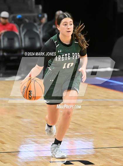 Thumbnail 3 in Arete Prep vs. Benjamin Franklin (Hoopin' It Up At The Arena) photogallery.