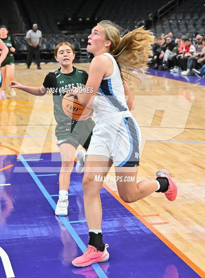 Thumbnail 1 in Arete Prep vs. Benjamin Franklin (Hoopin' It Up At The Arena) photogallery.
