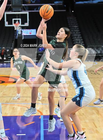 Thumbnail 3 in Arete Prep vs. Benjamin Franklin (Hoopin' It Up At The Arena) photogallery.