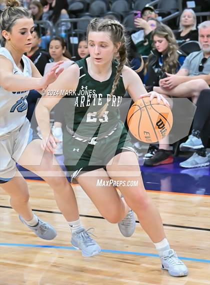 Thumbnail 2 in Arete Prep vs. Benjamin Franklin (Hoopin' It Up At The Arena) photogallery.