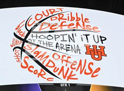 Thumbnail 1 in Arete Prep vs. Benjamin Franklin (Hoopin' It Up At The Arena) photogallery.