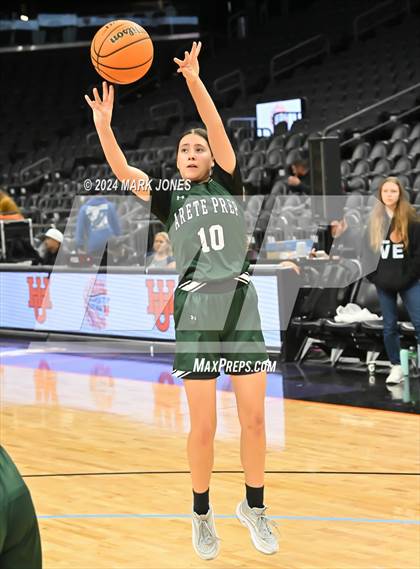 Thumbnail 2 in Arete Prep vs. Benjamin Franklin (Hoopin' It Up At The Arena) photogallery.