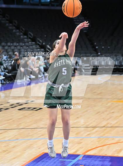 Thumbnail 2 in Arete Prep vs. Benjamin Franklin (Hoopin' It Up At The Arena) photogallery.