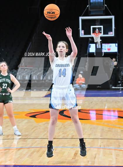 Thumbnail 1 in Arete Prep vs. Benjamin Franklin (Hoopin' It Up At The Arena) photogallery.