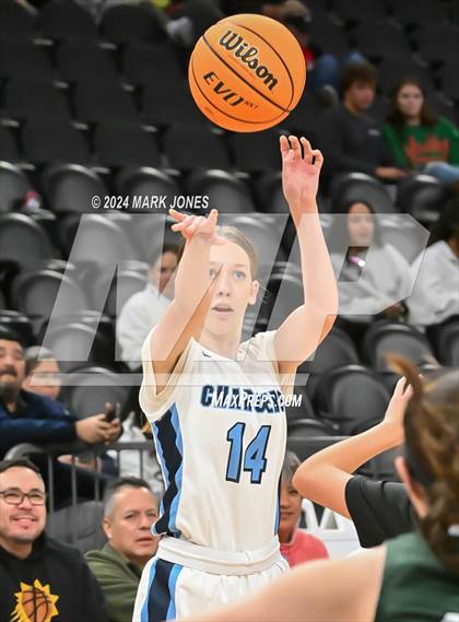 Thumbnail 1 in Arete Prep vs. Benjamin Franklin (Hoopin' It Up At The Arena) photogallery.