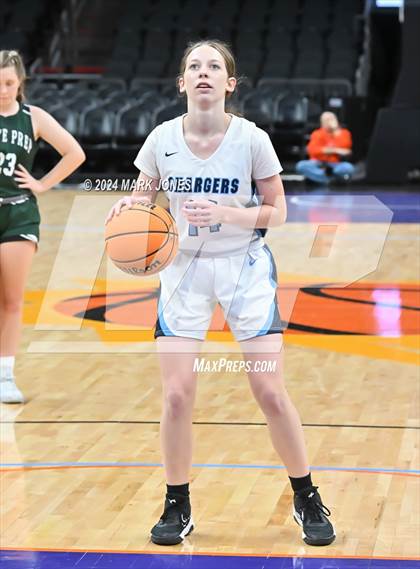 Thumbnail 3 in Arete Prep vs. Benjamin Franklin (Hoopin' It Up At The Arena) photogallery.