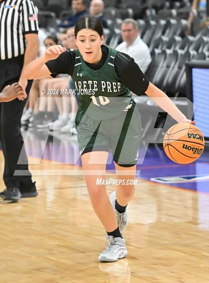 Thumbnail 1 in Arete Prep vs. Benjamin Franklin (Hoopin' It Up At The Arena) photogallery.