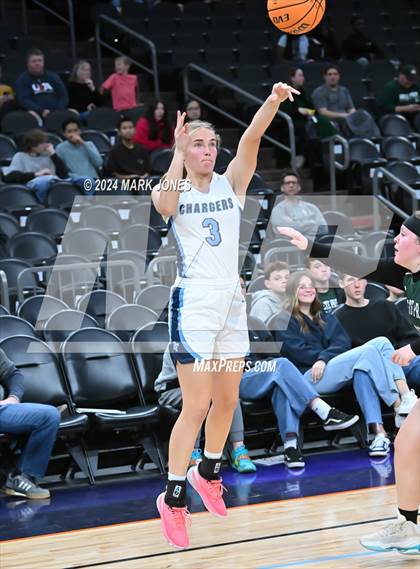 Thumbnail 3 in Arete Prep vs. Benjamin Franklin (Hoopin' It Up At The Arena) photogallery.