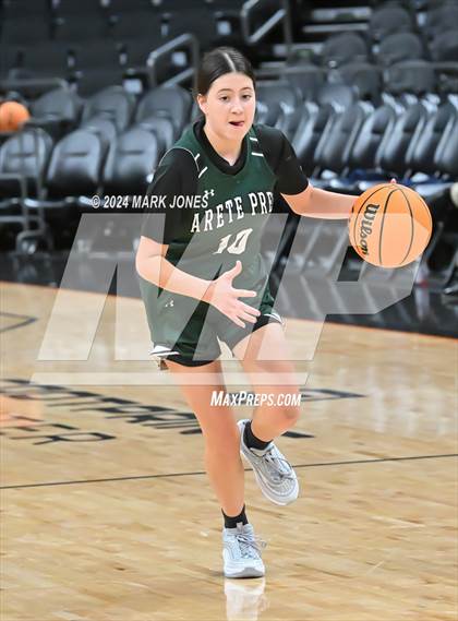 Thumbnail 1 in Arete Prep vs. Benjamin Franklin (Hoopin' It Up At The Arena) photogallery.