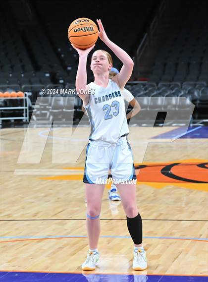 Thumbnail 3 in Arete Prep vs. Benjamin Franklin (Hoopin' It Up At The Arena) photogallery.