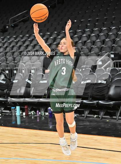 Thumbnail 1 in Arete Prep vs. Benjamin Franklin (Hoopin' It Up At The Arena) photogallery.