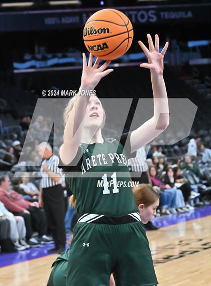 Thumbnail 3 in Arete Prep vs. Benjamin Franklin (Hoopin' It Up At The Arena) photogallery.