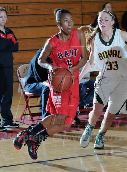 Thumbnail 1 in Royal vs. Hart (La Canada Tournament) photogallery.