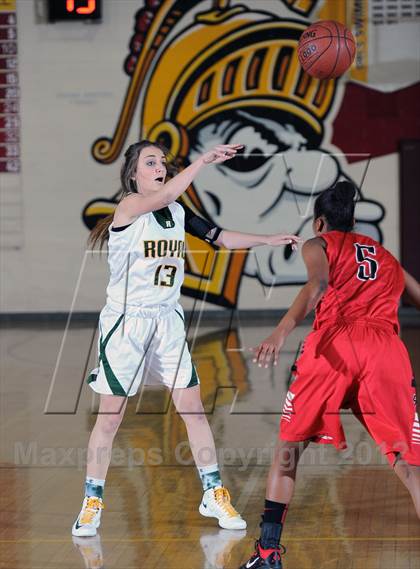 Thumbnail 1 in Royal vs. Hart (La Canada Tournament) photogallery.