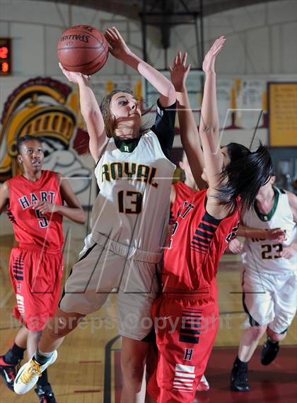Thumbnail 1 in Royal vs. Hart (La Canada Tournament) photogallery.