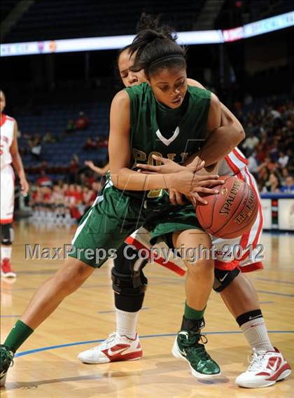 Thumbnail 3 in Mater Dei vs. Long Beach Poly (CIF D1 SoCal Regional Final) photogallery.