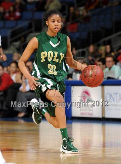 Thumbnail 2 in Mater Dei vs. Long Beach Poly (CIF D1 SoCal Regional Final) photogallery.