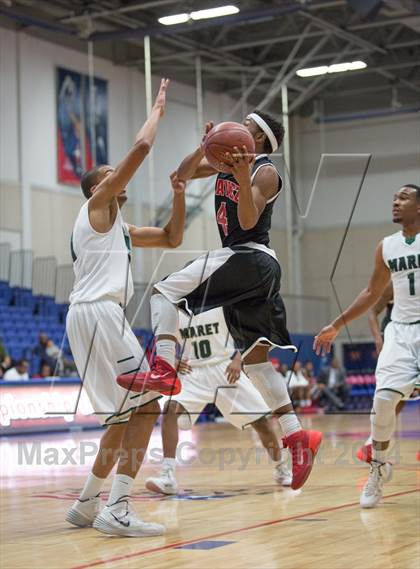 Thumbnail 1 in Cesar Chavez vs Maret (DCSAA Semifinal) photogallery.