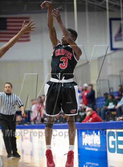 Thumbnail 1 in Cesar Chavez vs Maret (DCSAA Semifinal) photogallery.