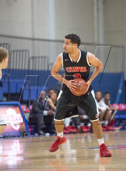Thumbnail 2 in Cesar Chavez vs Maret (DCSAA Semifinal) photogallery.