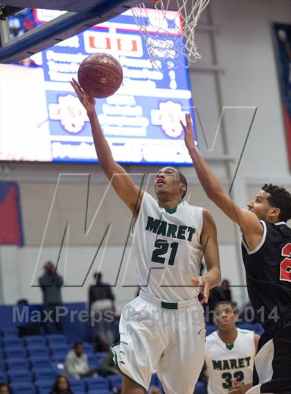 Thumbnail 3 in Cesar Chavez vs Maret (DCSAA Semifinal) photogallery.