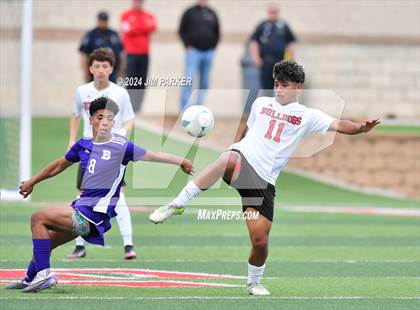 Thumbnail 2 in Boerne vs. Kilgore (UIL 4A Soccer Semifinal) photogallery.