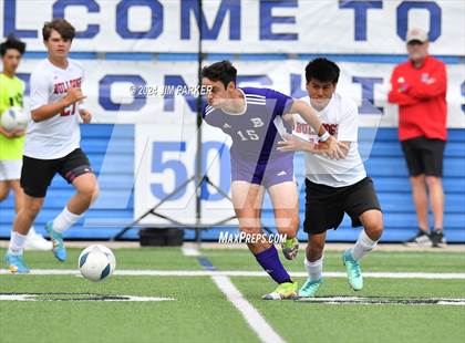 Thumbnail 1 in Boerne vs. Kilgore (UIL 4A Soccer Semifinal) photogallery.