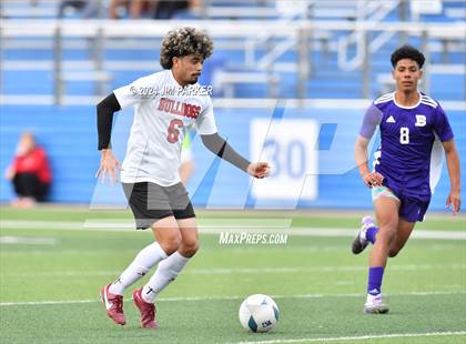 Thumbnail 3 in Boerne vs. Kilgore (UIL 4A Soccer Semifinal) photogallery.