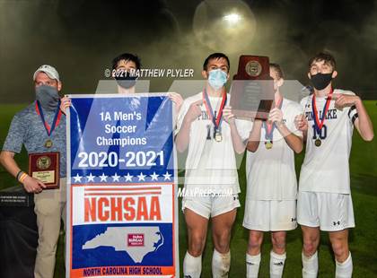 Thumbnail 2 in Pine Lake Preparatory vs. Franklin Academy (3 of 3 - NCHSAA 1A Final - Team Photos, Pre-Game, Post-Game, and Awards) photogallery.