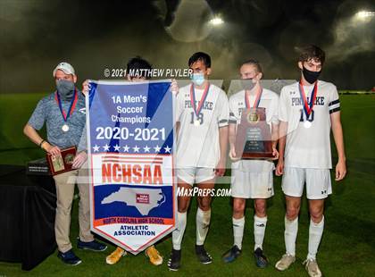 Thumbnail 2 in Pine Lake Preparatory vs. Franklin Academy (3 of 3 - NCHSAA 1A Final - Team Photos, Pre-Game, Post-Game, and Awards) photogallery.