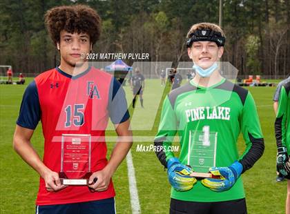 Thumbnail 2 in Pine Lake Preparatory vs. Franklin Academy (3 of 3 - NCHSAA 1A Final - Team Photos, Pre-Game, Post-Game, and Awards) photogallery.