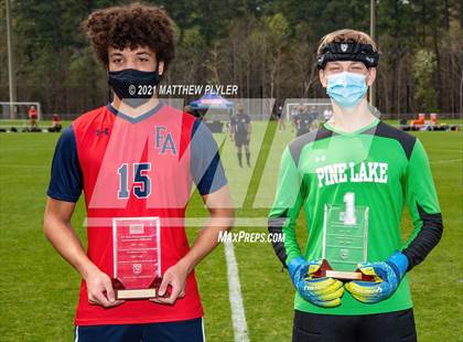 Thumbnail 2 in Pine Lake Preparatory vs. Franklin Academy (3 of 3 - NCHSAA 1A Final - Team Photos, Pre-Game, Post-Game, and Awards) photogallery.